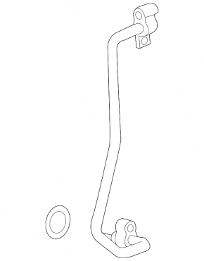 Air Conditioner Tube to Condenser Chevrolet Camaro 16-23 6.2 SS
