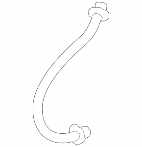 Rear left brake hose for Nissan Kicks 18-25