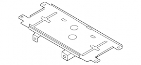 Audi Q7 20-26 Lower MHEV 48V Battery Bracket