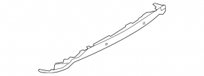 BMW X6 E71 08-14 Rear Bumper Lip Without M Model, Trim Panel