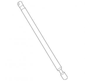 Left tailgate shock absorber for BMW X1 E84 13-15