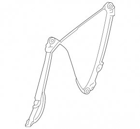Window lifter with motor front left BMW X5 F15 14-18