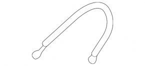 Brake hose rear right Hyundai Sonata 11-15