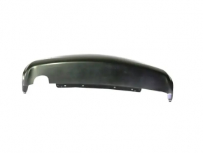 Rear bumper trim lower Jeep Cherokee KL 19-21 for 1 pipe, structure, without chrome tips