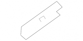 Ventilation shield left Nissan Altima 13-18
