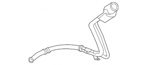 Lexus Hs250h 10-12 Fuel Filler Neck