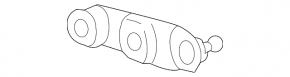Left tailgate shock absorber bracket for Audi Q5 80A 18-24