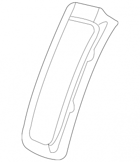 Front bumper reflector right Audi Q5 80A 18-20