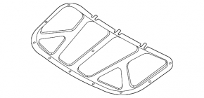 Hyundai Elantra 21-23 Hood Insulation