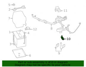 Subaru Forester 14-18 SJ Type 2 Positive Terminal