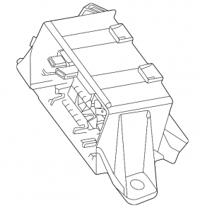 Toyota Sienna Trunk Fuse Box 21-25