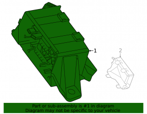 Toyota Sienna Trunk Fuse Box 21-25