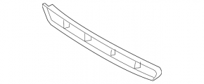 Upper grille of the front bumper Kia Sorento 14-15 rest