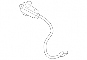 Fuel filler flap lock Audi Q7 16-