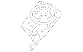 Speaker tweeter front pillar left Audi A4 B9 17- Bang and Olufsen, lower