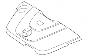 Mercedes W211 E350 Engine Cover
