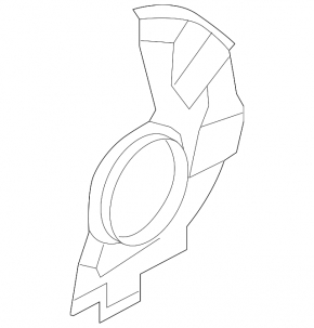 Front left brake disc cover for Mazda6 09-13
