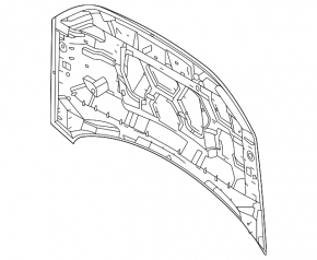 Naked hood Ford Bronco Sport 21-25