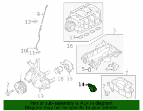 Infiniti QX56 QX80 10-20 5.6 Oil Sump
