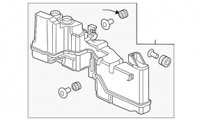 Air resonator Honda Civic X FC 16-21 2.0