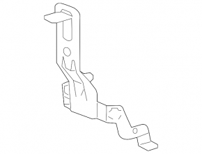 Bracket cooling pipe Chevrolet Malibu 13-14 hybrid