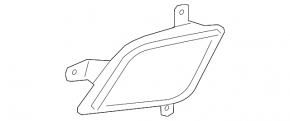 Rear left reflector for Buick Encore 13-16