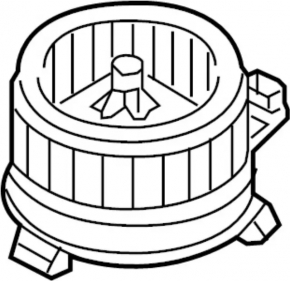 Heater fan motor for the Infiniti M37 Q70 11-19