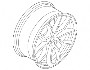 Wheel disk R19 x 9J BMW X5 G05 19-23 734 style