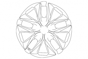 Wheel disk R17 x 7J Toyota Sienna 21-25 Dicastal