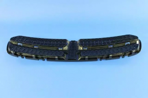 Grille radiator grill assembly Dodge Durango 14-20 with emblem, grille black type 2, frame chrome