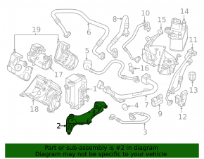 BMW i4 22-26 air conditioning system cooler bracket
