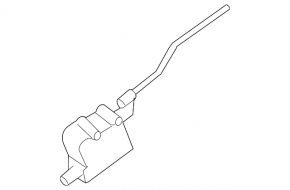 BMW 335i e92 07-13 fuel filler door lock