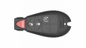 Key Jeep Cherokee KL 14-23 4 buttons, with key