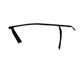 Upper door molding front left Chrysler 200 15-17 chrome