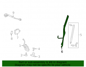 Left Trunk Door Position Sensor Honda CRV 17-22
