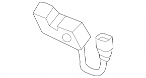 Hood lock right Audi Q5 80A 18-24