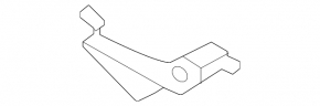 Rear bumper lip plug Hyundai Elantra 21-23 N Line