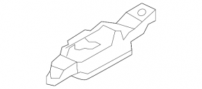Jacking device rear right Porsche Macan 15-