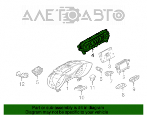Climate control Ford Focus mk3 11-14 pre-restyling, auto