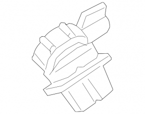 Lincoln MKX 16-18 Tailgate Lock