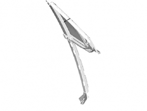 Glass triangle door front right Ford Fusion mk5 13-20 type 2