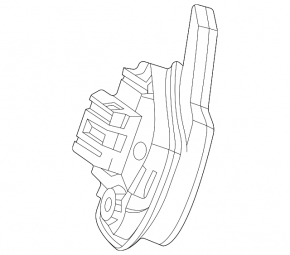 Right steering column paddle shifter for Ford Escape MK4 20-25