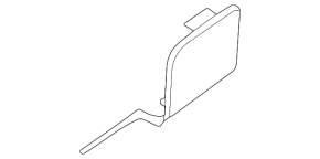 Ford Bronco Sport 21-25 Rear Bumper Tow Hook Cap