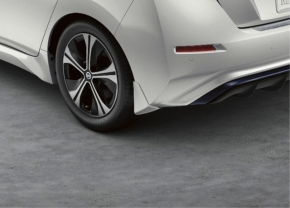 Front mud flaps, set of 2, Nissan Leaf 18-25