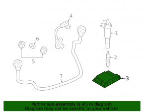 Block ECU engine computer BMW X5 F15 14-18 N55