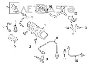Hyundai Elantra AD 17-20 Fuel Evaporative Purge Valve