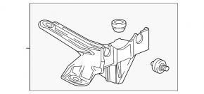 ABS bracket ABS Chevrolet Camaro 16-23 6.2 2.0T, 3.6