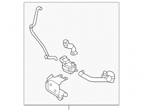 Solenoid valve Hyundai Sonata 15-19 1.6T