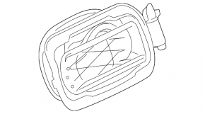 BMW XM G09 23-25 Fuel Filler Cap