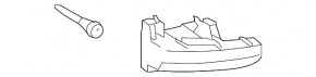 Rear bumper mount, inner right, Lexus LX570 08-15 pre-restyling
